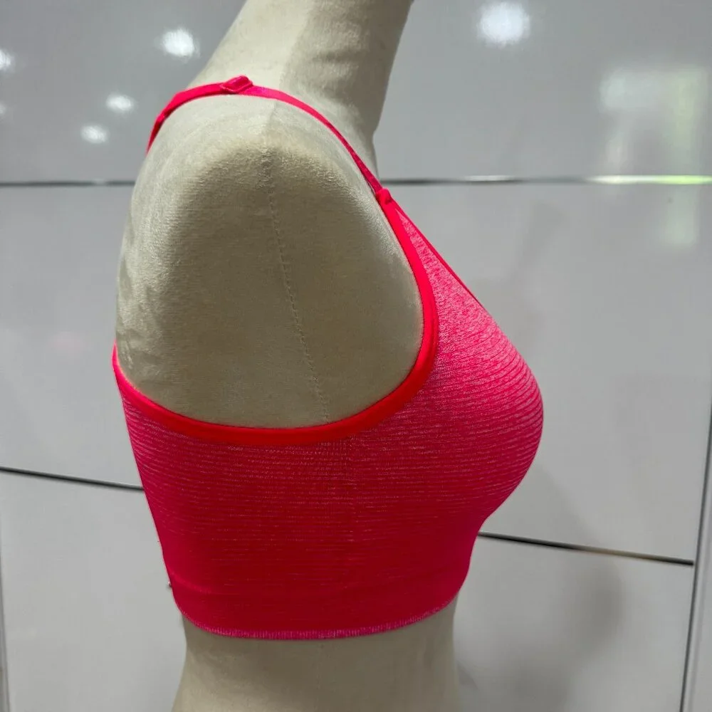 PUMA Women's Seamless Sports Bra with Removable Cups, NEW, Size L - Picture 5 of 9